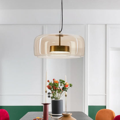 BowLift | Modern Glass Hotel-Style Pendant Light