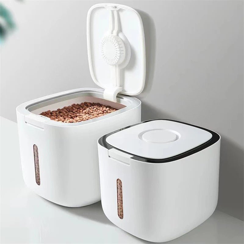 Kalsten | Sealed Storage Container for Dog Food with Measuring Cup