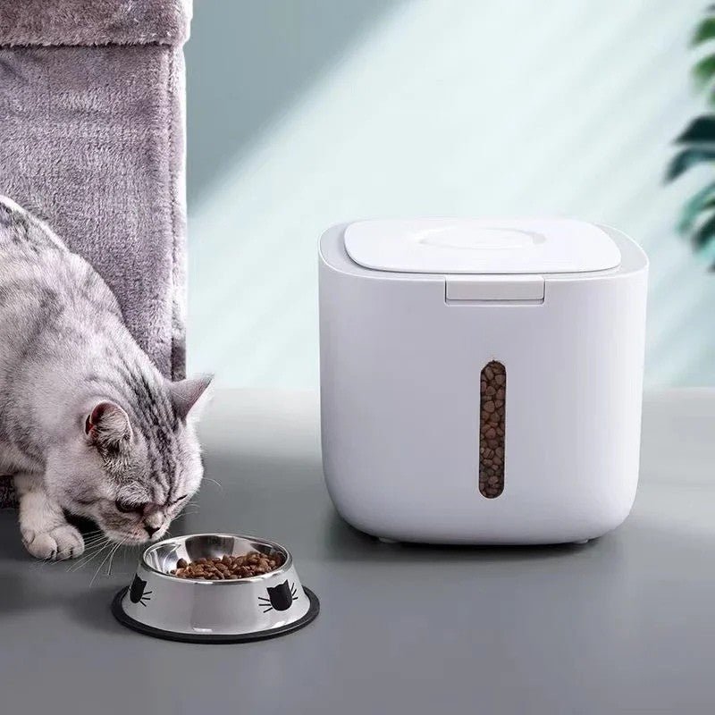 Kalsten | Sealed Storage Container for Dog Food with Measuring Cup