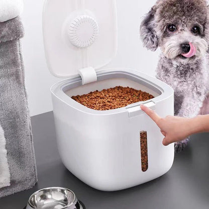 Kalsten | Sealed Storage Container for Dog Food with Measuring Cup
