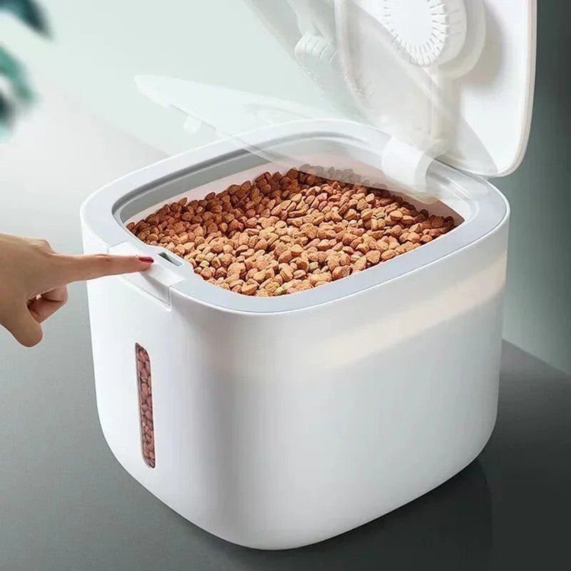 Kalsten | Sealed Storage Container for Dog Food with Measuring Cup