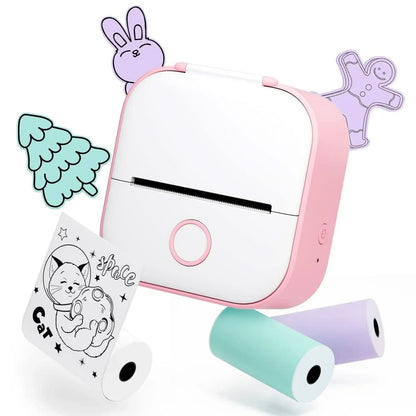 Skanto | Pixly Pocket Printer | Portable Mini Thermal Printer | Wireless Bluetooth Printer | Inkless Photo Printer for Smartphone