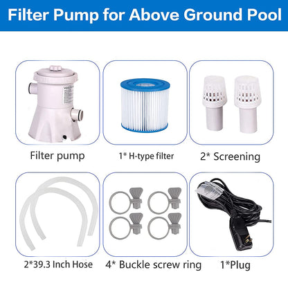 Skanto | 330gal Swimming Pool Pump 25W 230V