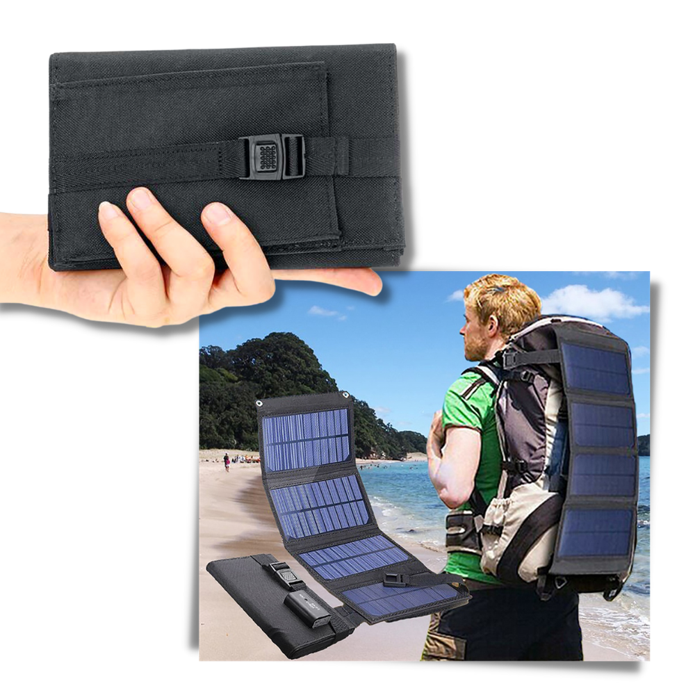 Portable Solar Charger with USB Port