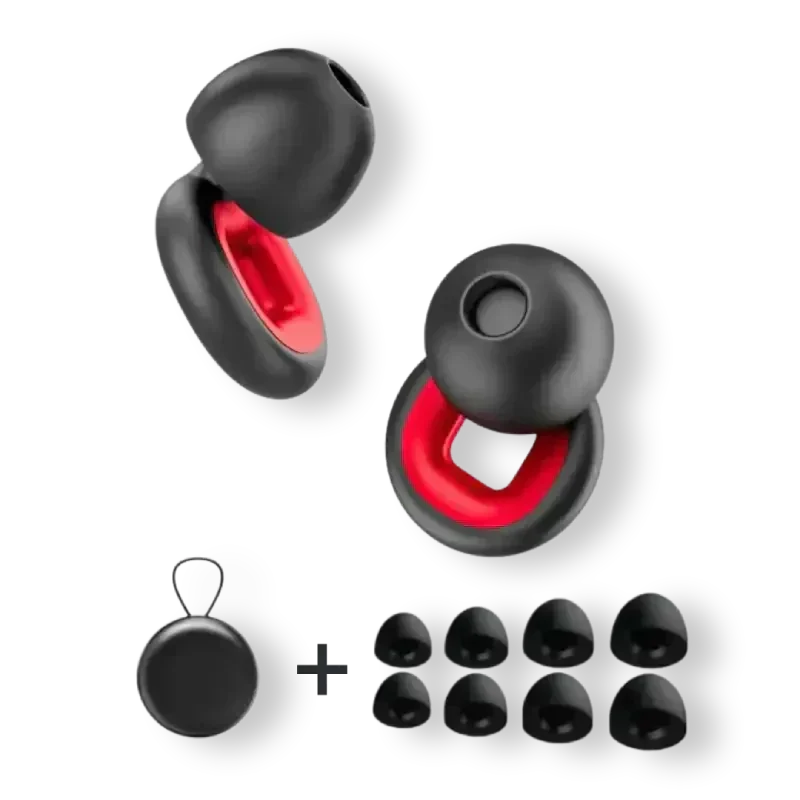 Skanto | Reusable Earplugs with 24dB Noise Reduction and Storage Case