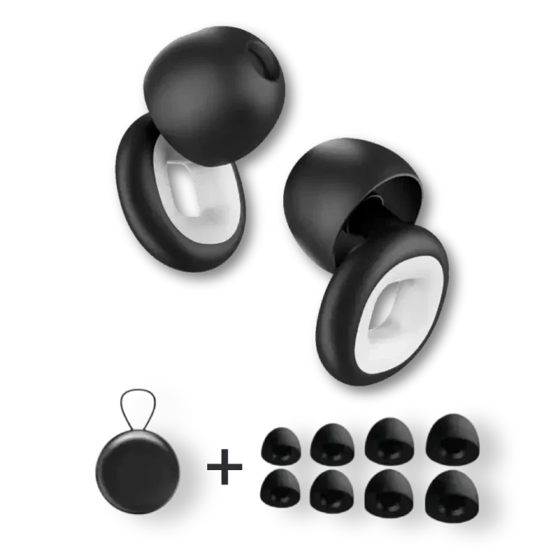 Skanto | Reusable Earplugs with 24dB Noise Reduction and Storage Case