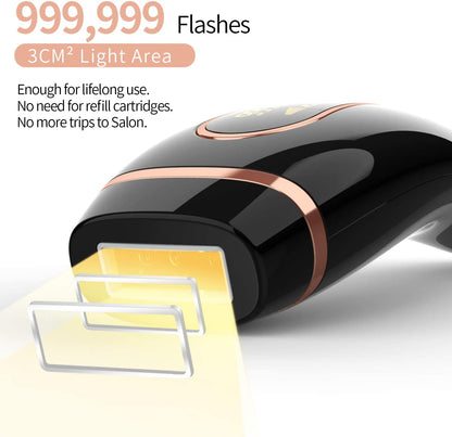 Skanto | Hair Removal System, Permanent Painless 999,999 Flashes