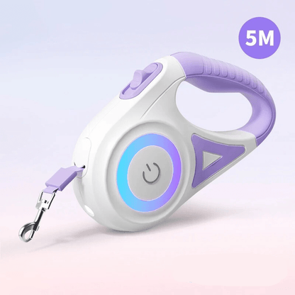 BowLift | Luminous dog leash with LED light for safe walking