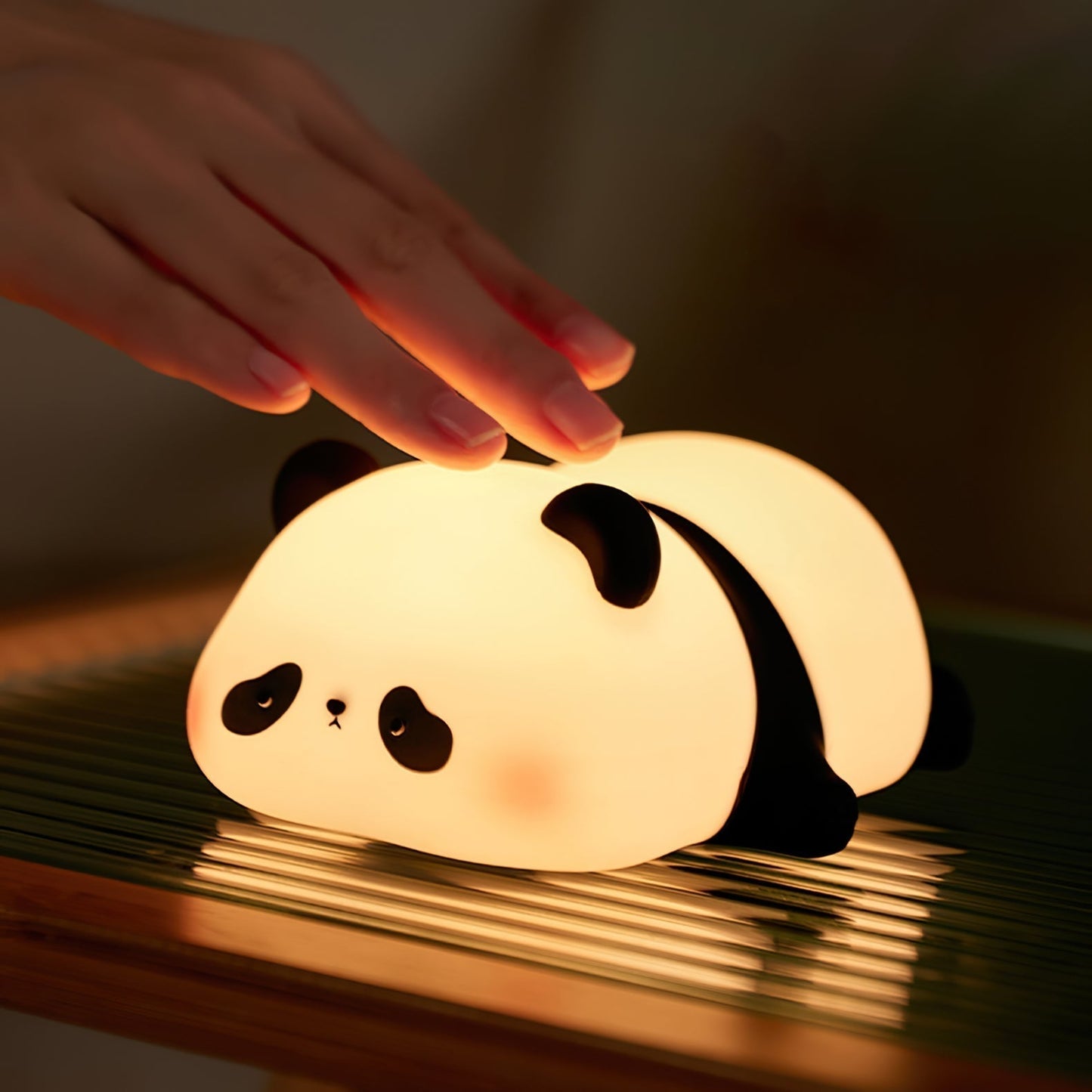 Skanto | Lunaris™ | LED Table Lamp with Adjustable Brightness | Modern Design for Home Office & Bedroom Use