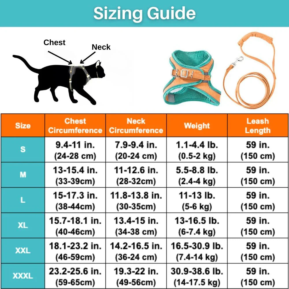 Cat Harness – Safe and Comfortable for Outdoor Adventures Skanto