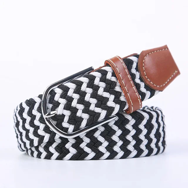Skanto | Elastic Casual Belt | Flexible Stretch Comfort | Multicolor