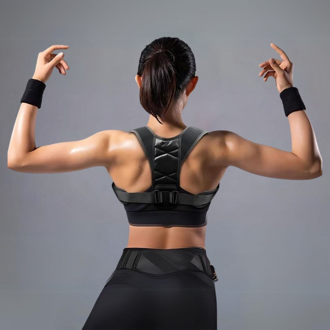 PerfectAlign Back Brace Posture Corrector Support - Adjustable | Ideal for Chronic Pain Recovery and Daily Comfort Skanto