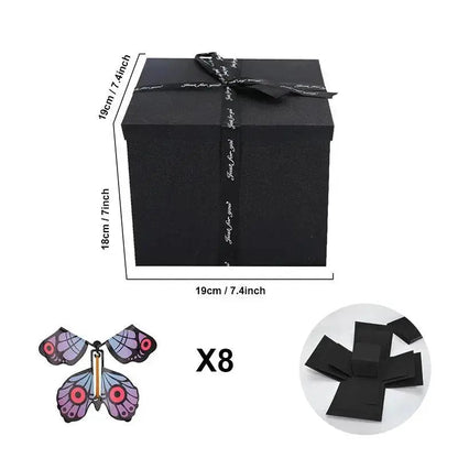 BowLift | Personalized Explosion Box (+ 8 Free Butterflies) – A Treasure Full of Memories