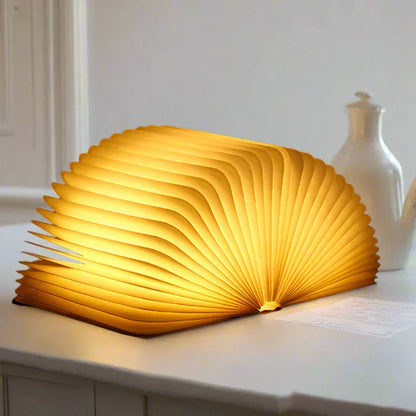BowLift | LED Folding Book Light – Unique and Quirky Gift Idea for Book Lovers, Perfect for Reading Nooks or Bedside Tables | Creative and Compact Night Light