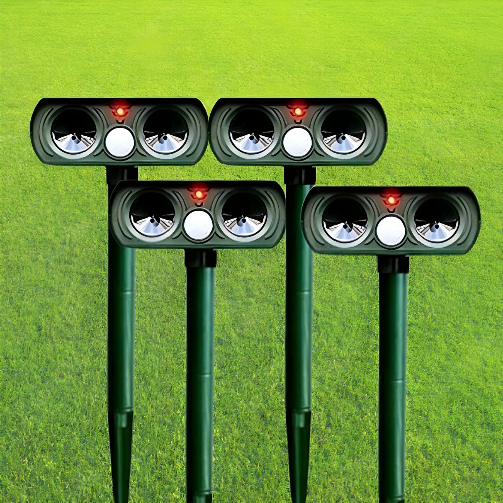 BowLift | Solar Ultrasonic Outdoor Pest Repeller Motion Activated