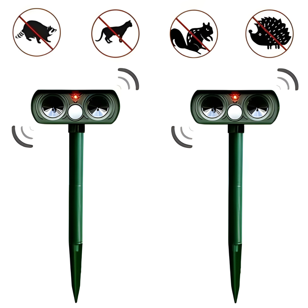 BowLift | Solar Ultrasonic Outdoor Pest Repeller Motion Activated