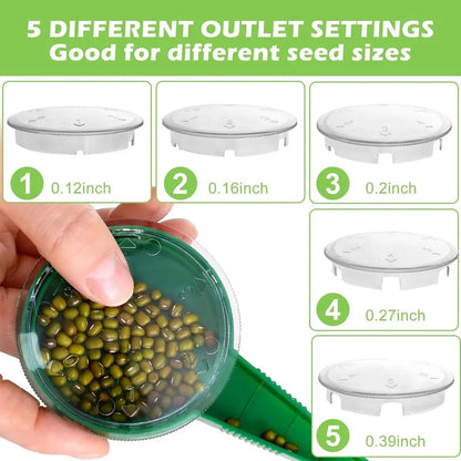 BowLift | Plant dibber with 12-hole template – Easy even seed sowing