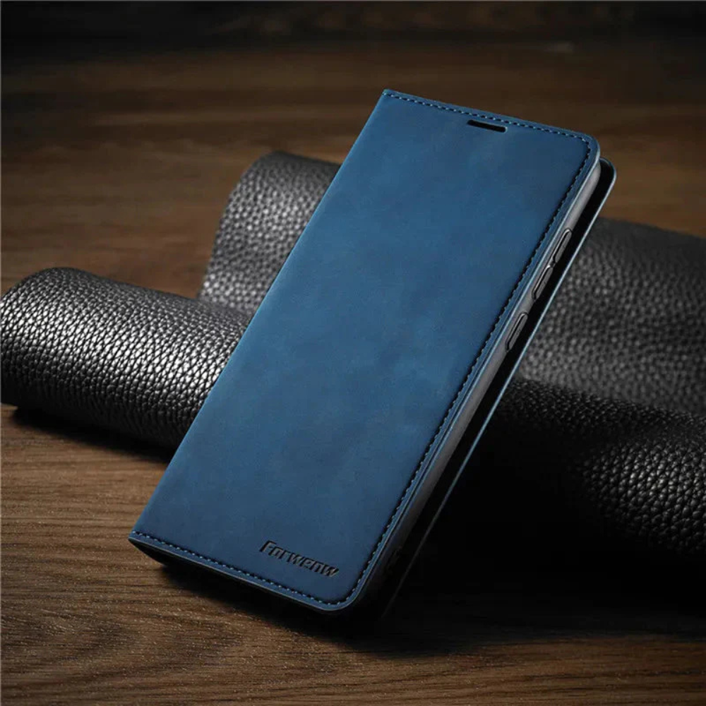 Skanto | Leather Magnetic Shockproof Slim Case