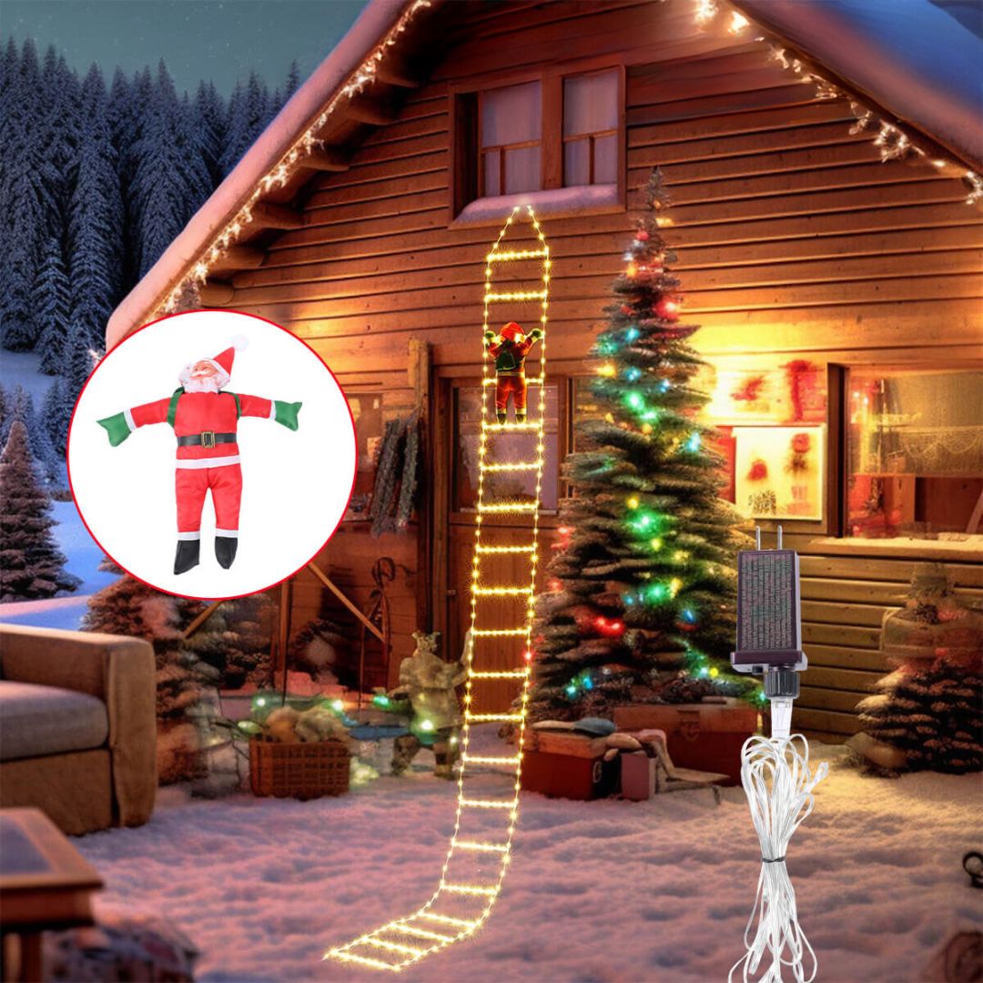 Skanto | ClimbJoy - Festive Santa Climbing Ladder for Christmas Cheer