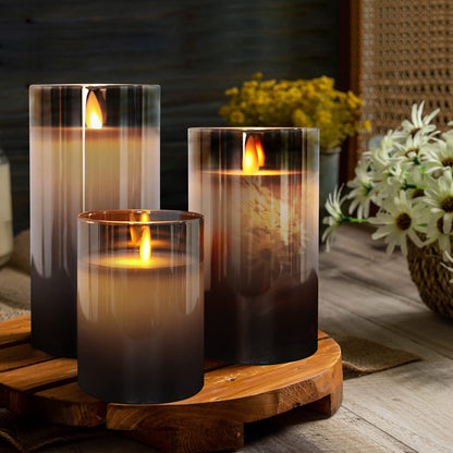 Skanto | AuraFlame - Flameless LED Candle Set
