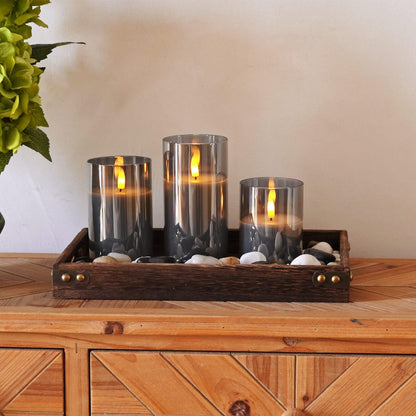 Skanto | AuraFlame - Flameless LED Candle Set