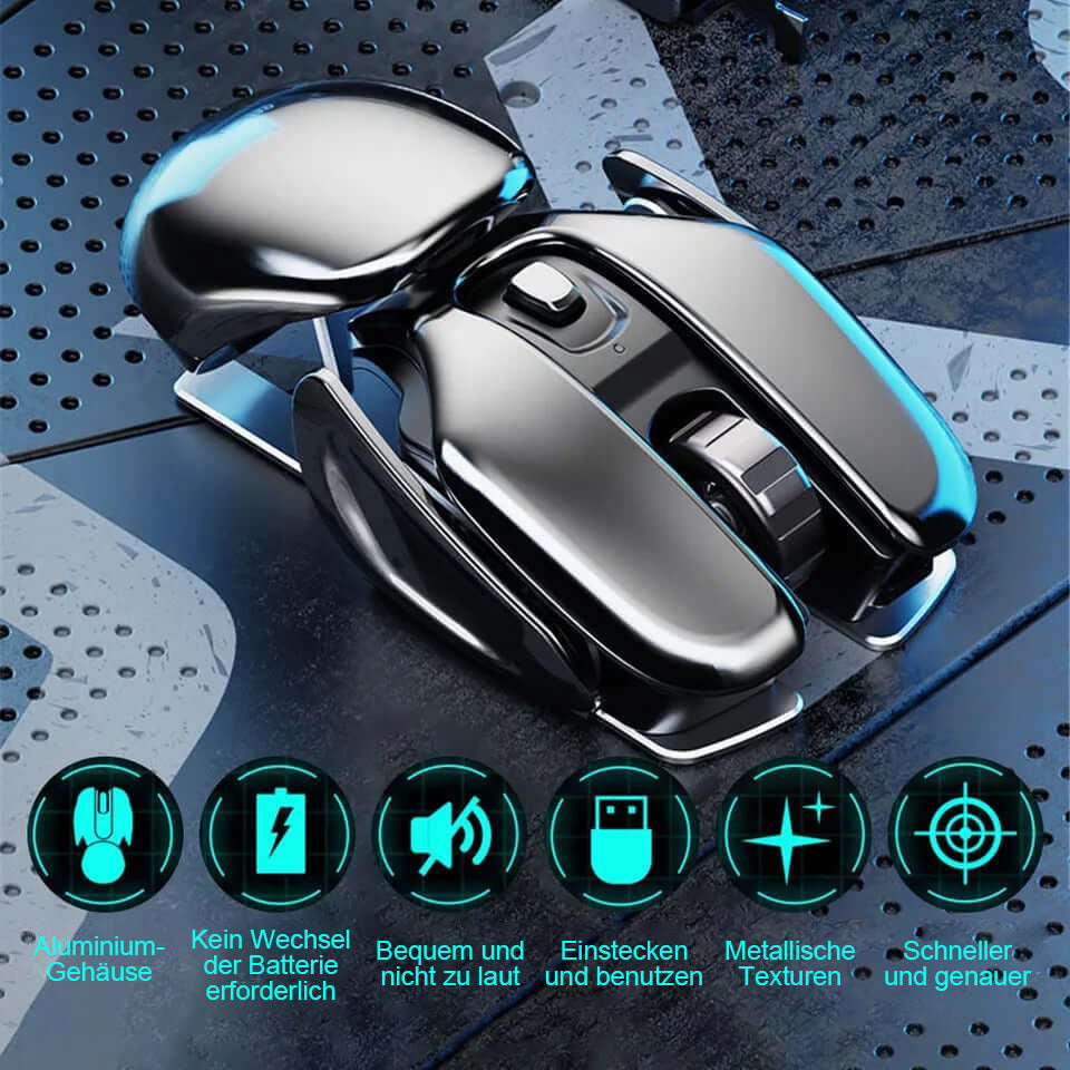 Sandsberg ergonomic metal mouse