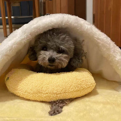 PetEase Luxe - Orthopedic Dog Bed for Comfort Bowlift