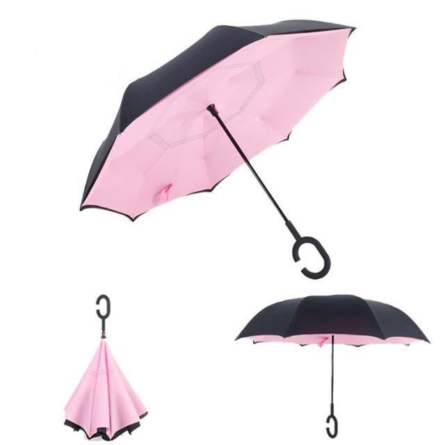 BowLift | Double-Layer Hands-Free Inverted Umbrella