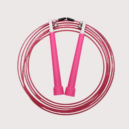 Professional jump rope with adjustable length and ergonomic handles.