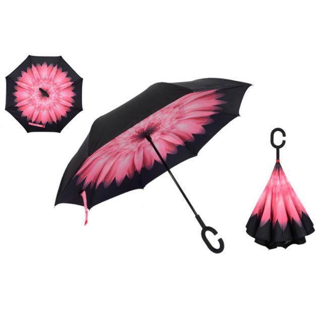 BowLift | Double-Layer Hands-Free Inverted Umbrella