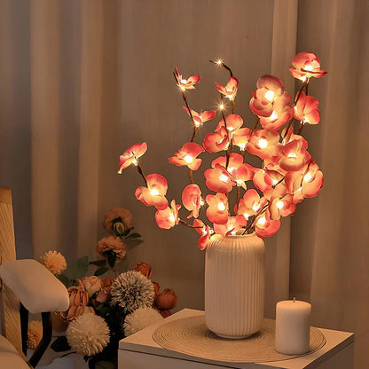 LED Lighted Artificial Branch Table Lamp | Kalsten