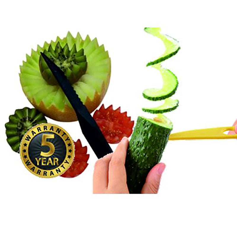 Kalsten | Piranha Spiral Cutter & V-Knife Combo