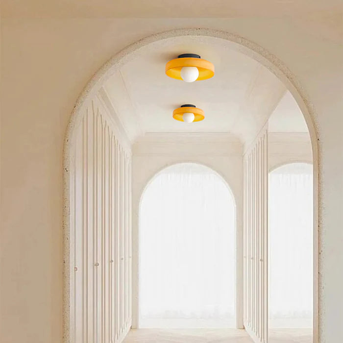 Skanto | Modern Round LED Ceiling Lamp for Living Room and Bedroom
