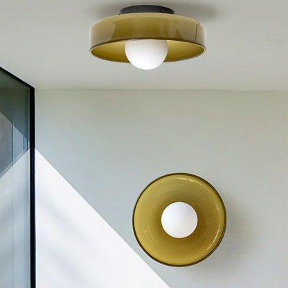 Skanto | Modern Round LED Ceiling Lamp for Living Room and Bedroom