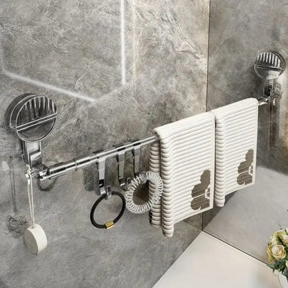 BowLift | Towel holder with suction cup – No drilling, ready to use immediately