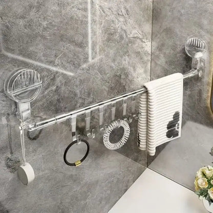 BowLift | Towel holder with suction cup – No drilling, ready to use immediately