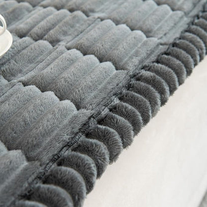 Plush Sofa Cushion Cover