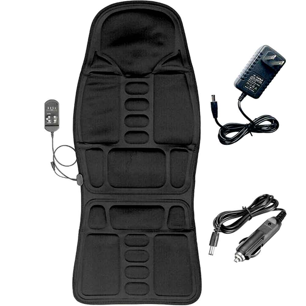 Brehn | Heated massage pillow for back and neck – Ergonomic, portable, with heating function