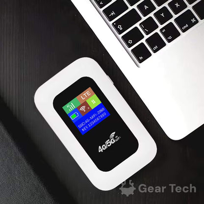 Skanto | Portable 5G Wi-Fi Router | Secure, High-Speed Connection for Travel and Home Use
