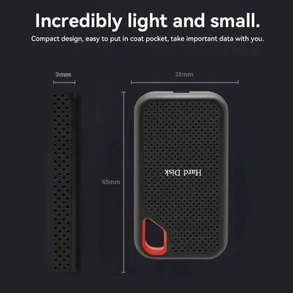 High-Speed Portable External SSD