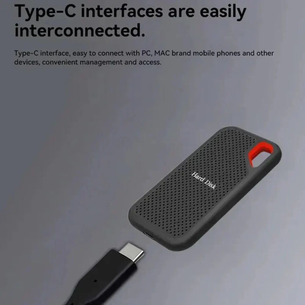 High-Speed Portable External SSD