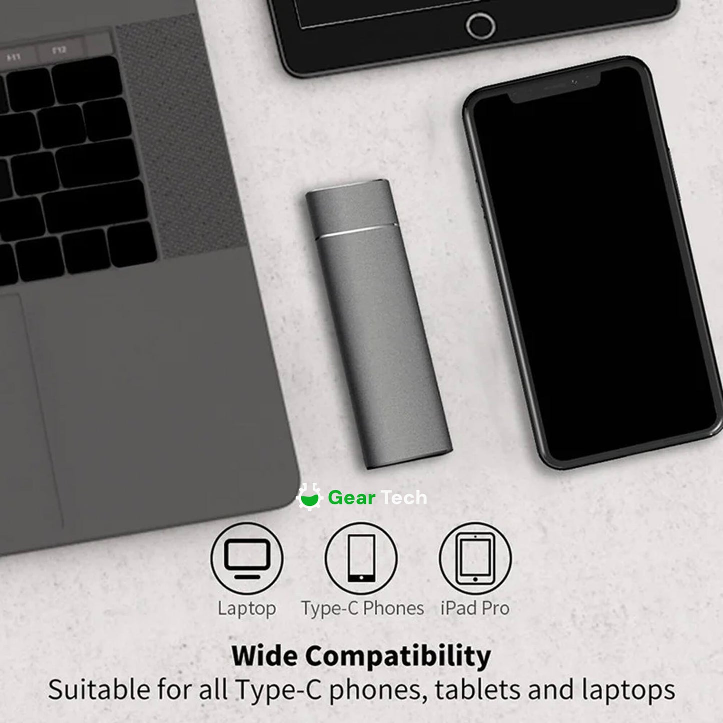 Skanto | Portable SSD for Large Storage – 5TB External Hard Drive with Blazing Fast Transfer Speeds