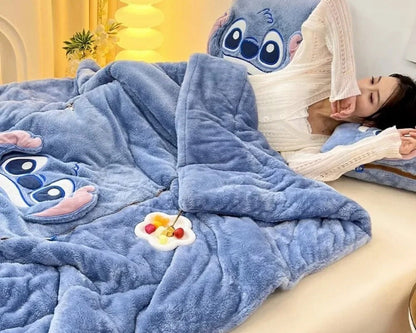 Skanto | Convertible CozyNest Blanket Pillow Combo for Home Comfort
