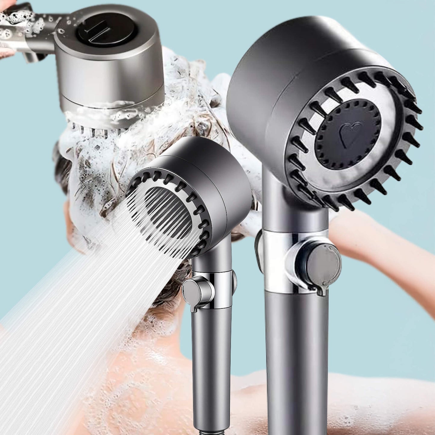 BowLift | PowerFlow™ High Pressure Showerhead | Powerful Showerhead for Maximum Water Pressure