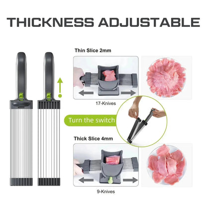 BowLift | Precise 17-blade meat slicer – uniform professional slices