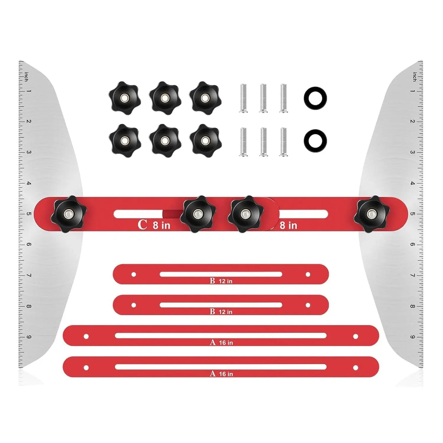 BowLift | Precise Stair Measuring Tool — Adjustable Aluminum Angle Template