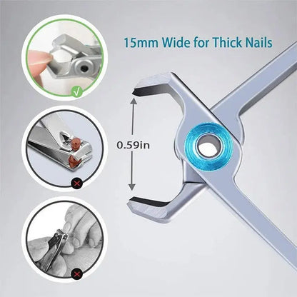 BowLift | Premium Nail Clipper made of stainless steel – For thick nails & clean cuts