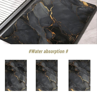 Skanto | Premium Diatom Mud Bath Mat, Absorbent & Non-Slip
