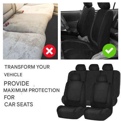 Skanto Skanto | ComfortSeat 9-Piece Seat Cover Set – Universal, Breathable & Washable