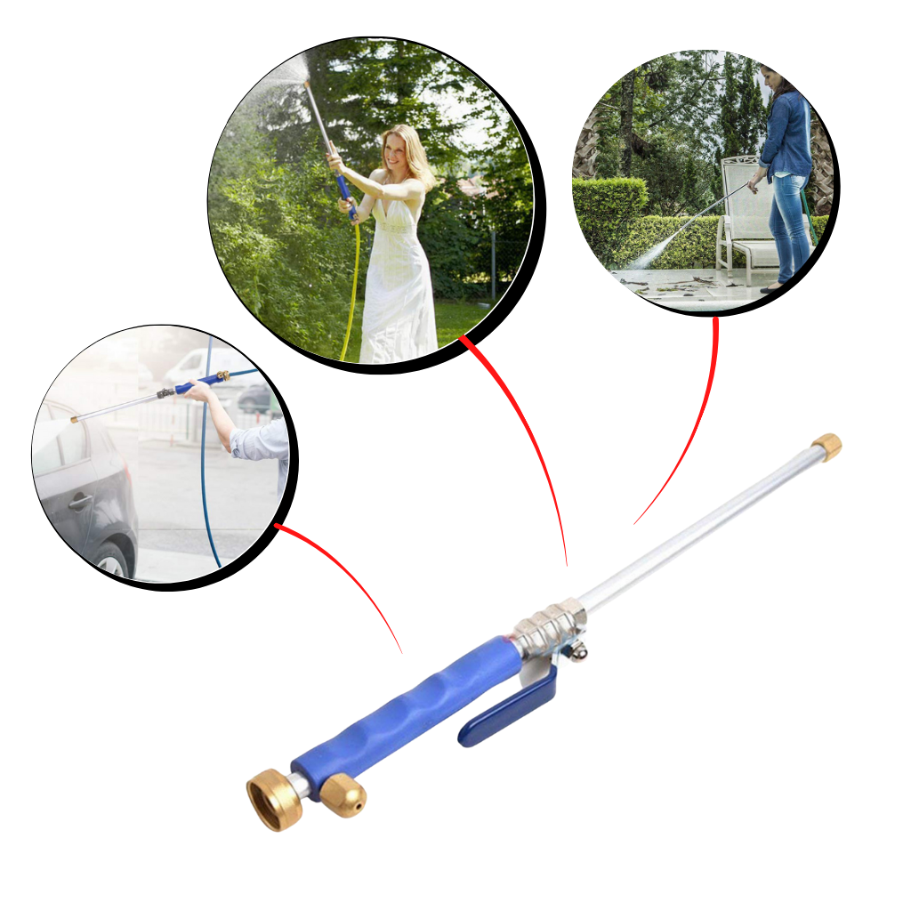 High-Pressure Washer Garden Hose Nozzle